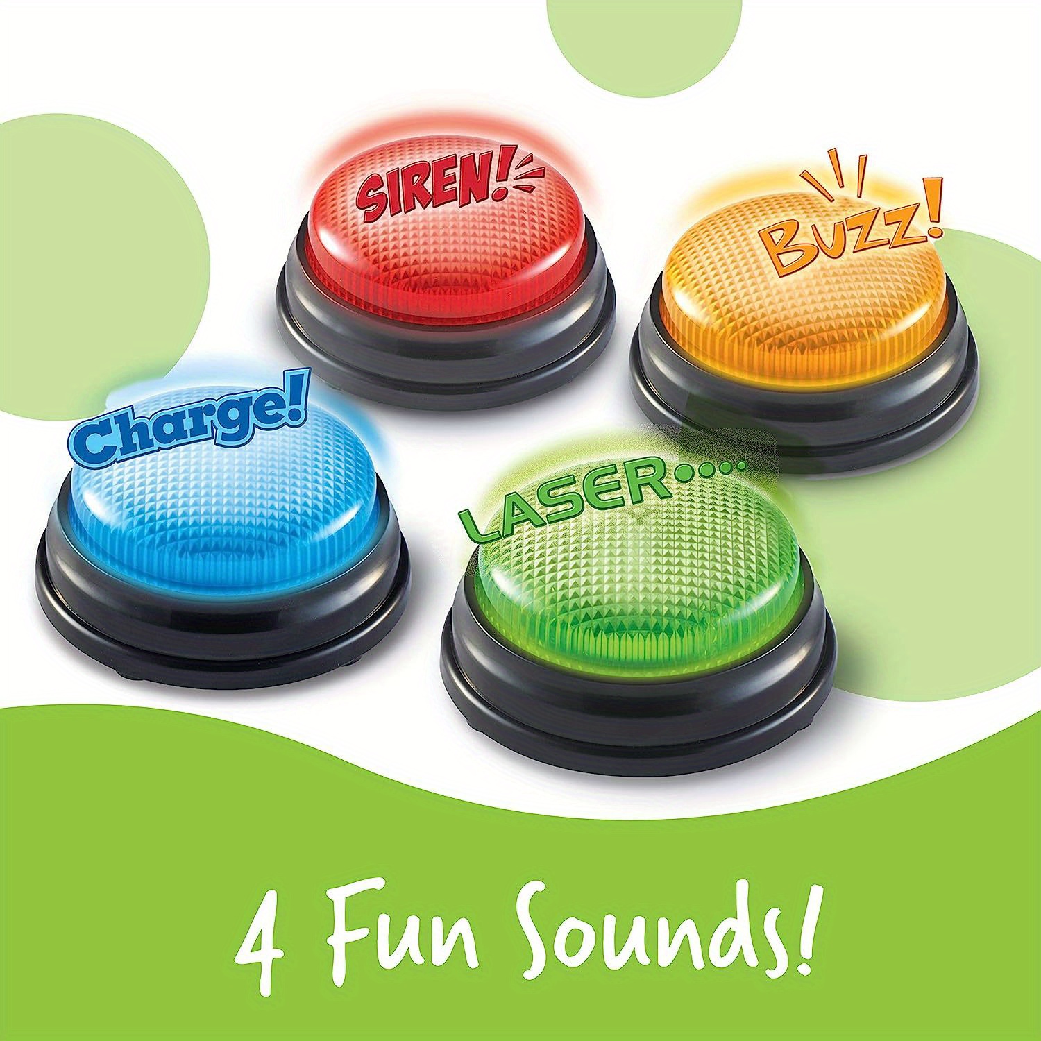 Party Family Games - Giocattolo per cicalini con luci e