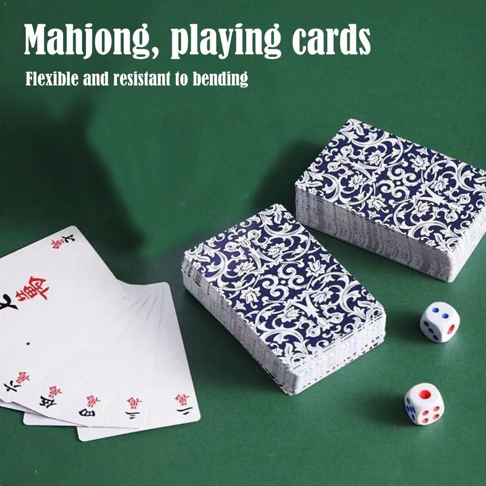 Party Games At Home - Set di Mahjong da 144 Carte