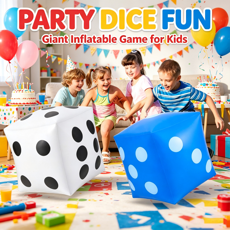 Party Games Gamecube - Gioco di Dadi Gonfiabili Giganti in