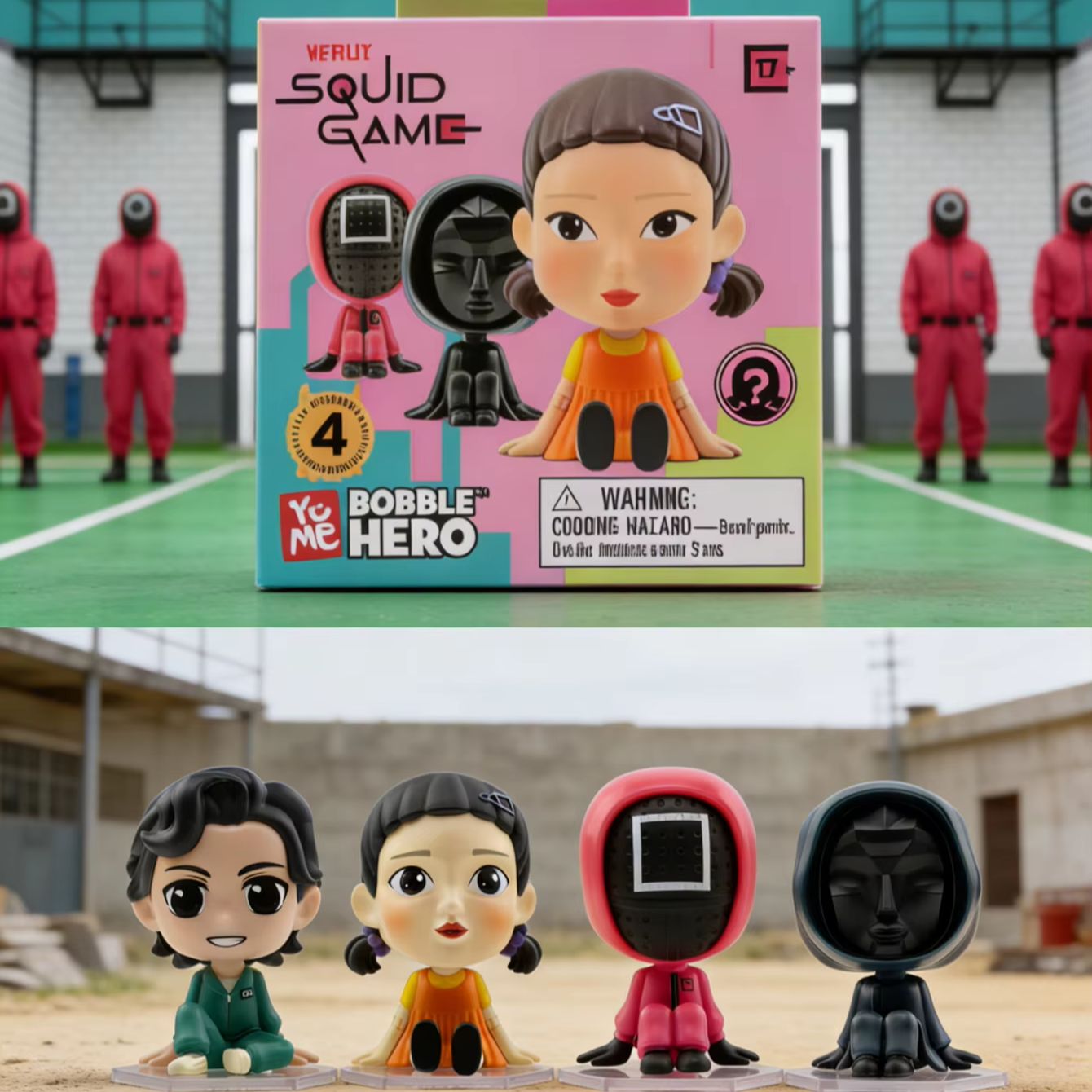 Party Games Netflix - 1 Pezzo Squid Game Ufficiale Blind