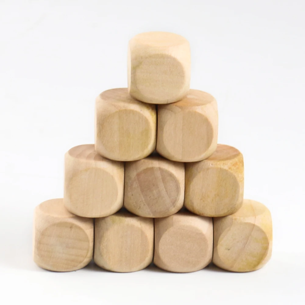 Party Games Gamecube - 6 pezzi 20mm dadi di legno