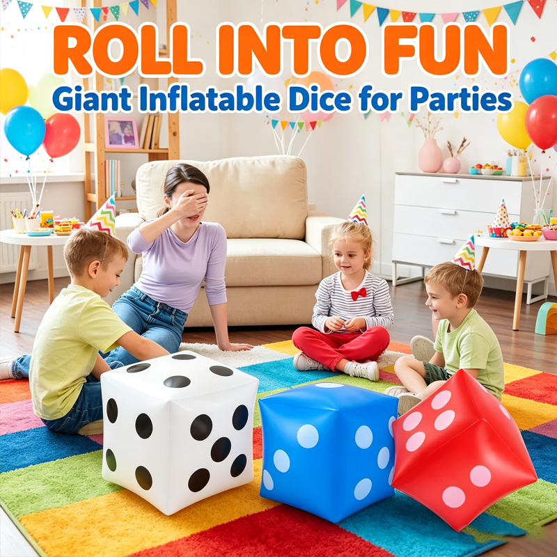 Party Games Gamecube - Mega Dado Gonfiabile in PVC per