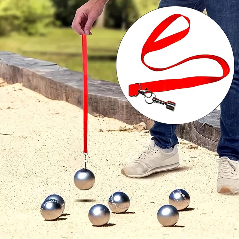 Bocce Ball Lawn - Raccoglitore Magnetico Portatile per Palline da