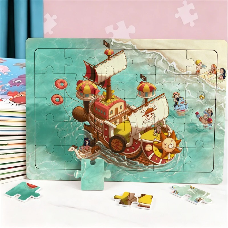 Party Games At Home - Puzzle da 30 Pezzi One Piece,