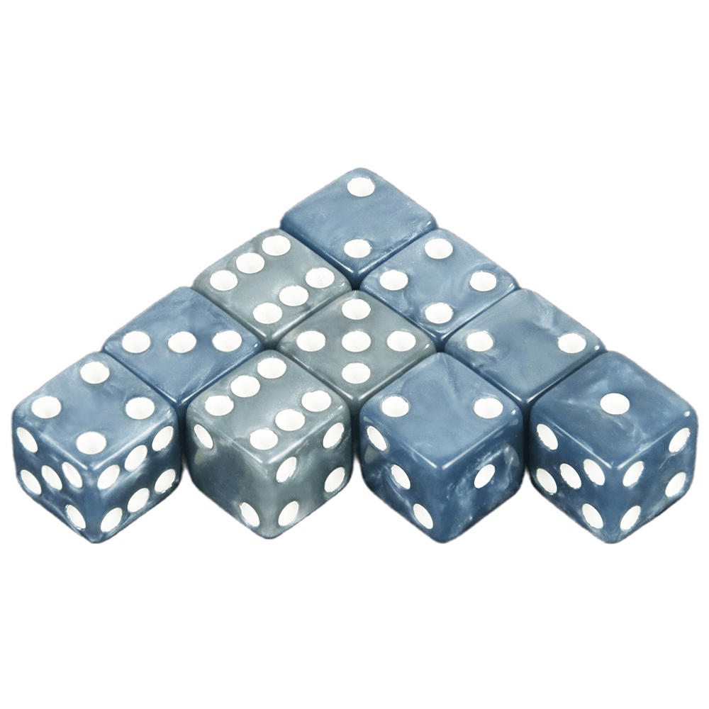 Party Games Gamecube - Dadi effetto marmo 10 pz/set 12MM