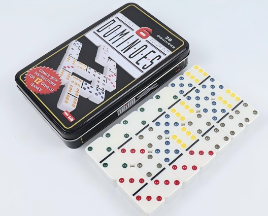 Party Family Games - ElegantMahj Set di Domino Doppio Sei