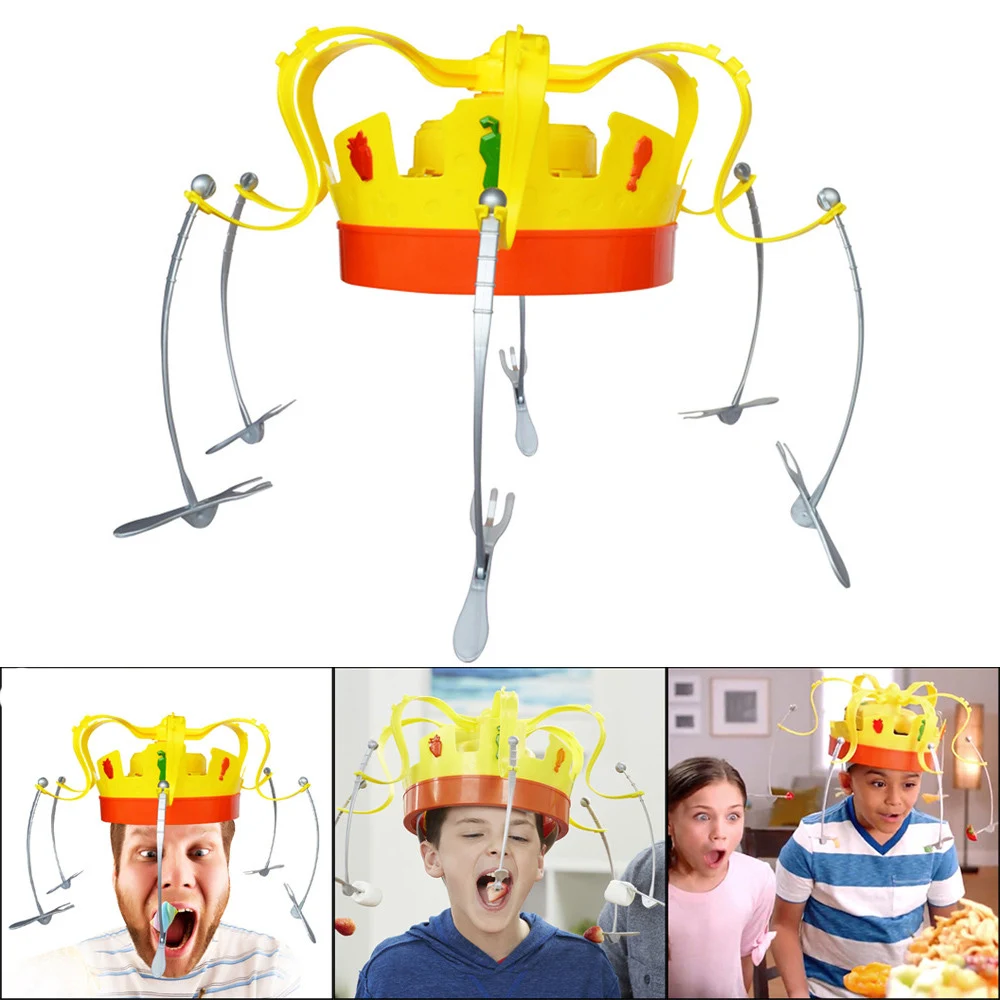 Play Friends Party Games - Cappello a corona rotante Chow Crown