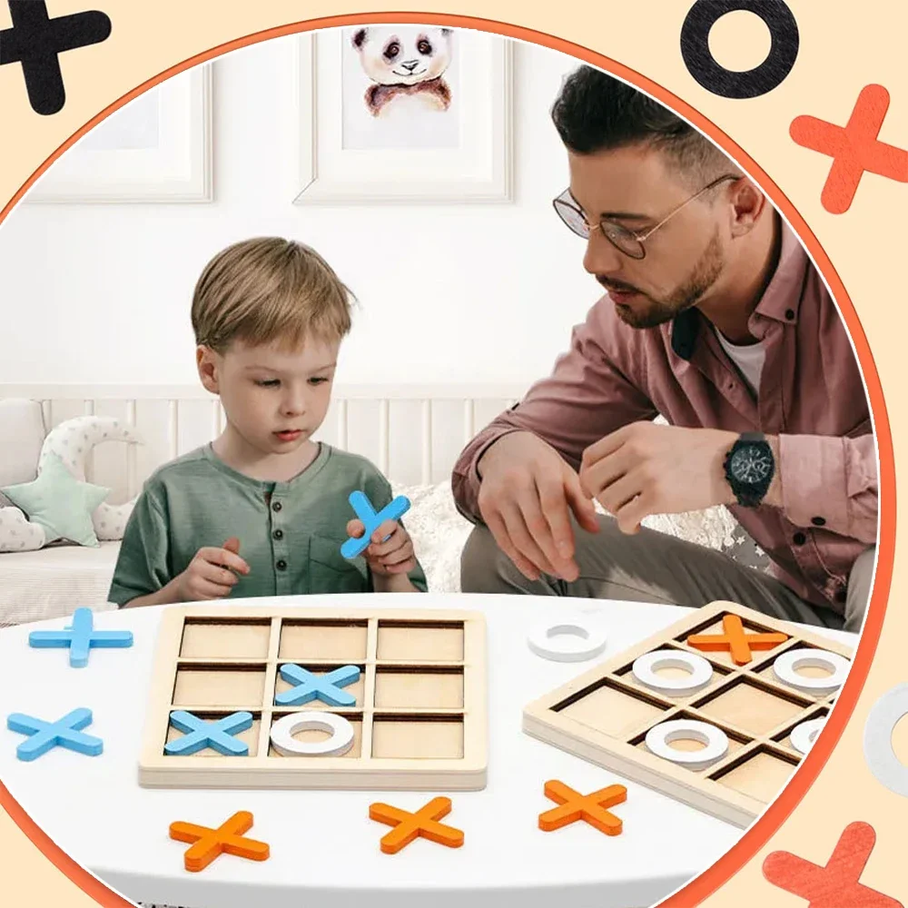 Legno XO Tic Tac Toe Gioco Min - Party Games At Home recensione e prezzo