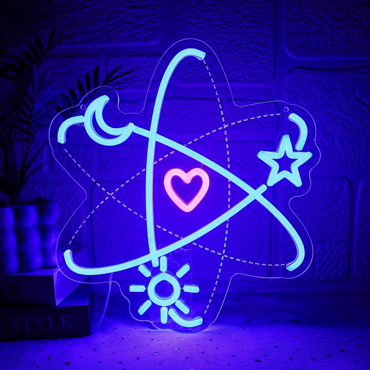 Insegna al Neon Atomica USB Di - Party Games Lab recensione e prezzo