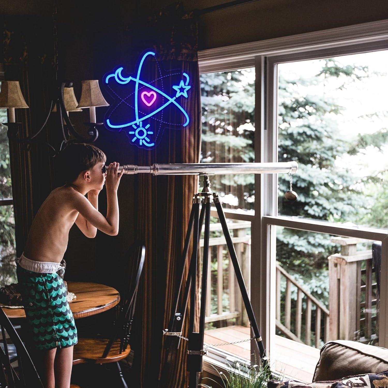 Insegna al Neon Atomica USB Di - Party Games Lab recensione e prezzo