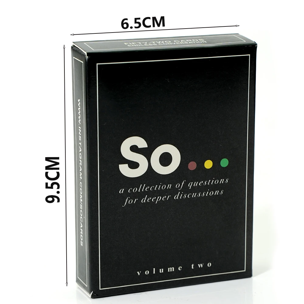 So Cards Conversation Starter  - Party Games Questions For Adults recensione e prezzo