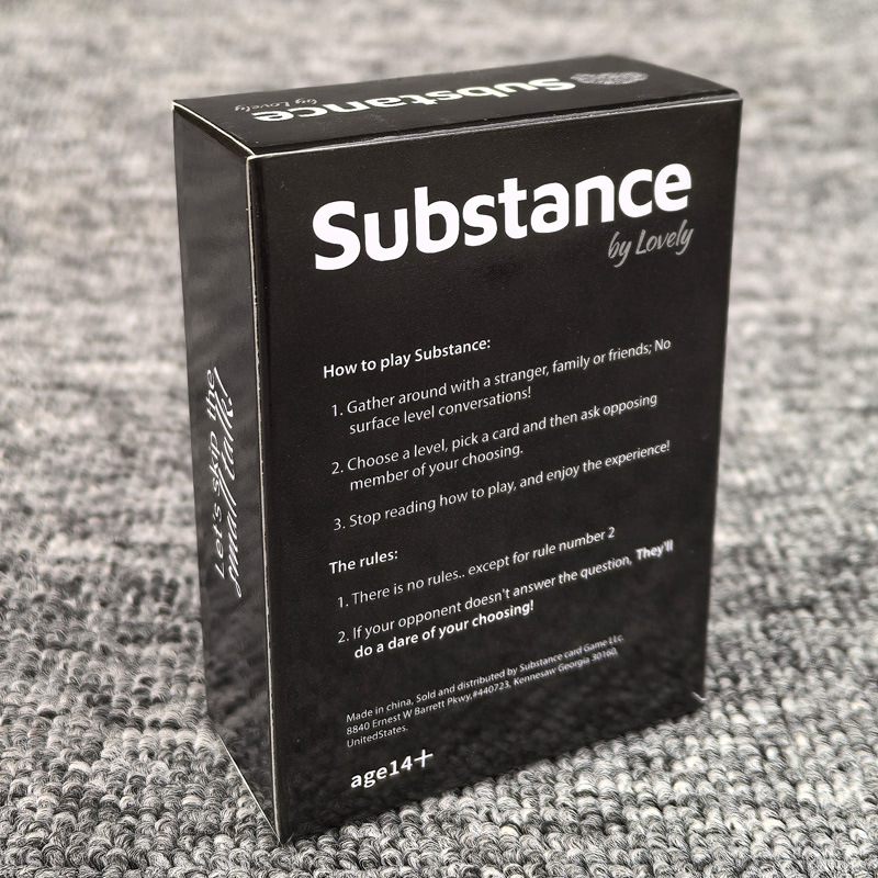 Substance by Lovely English Ed - Party Games Questions For Adults recensione e prezzo