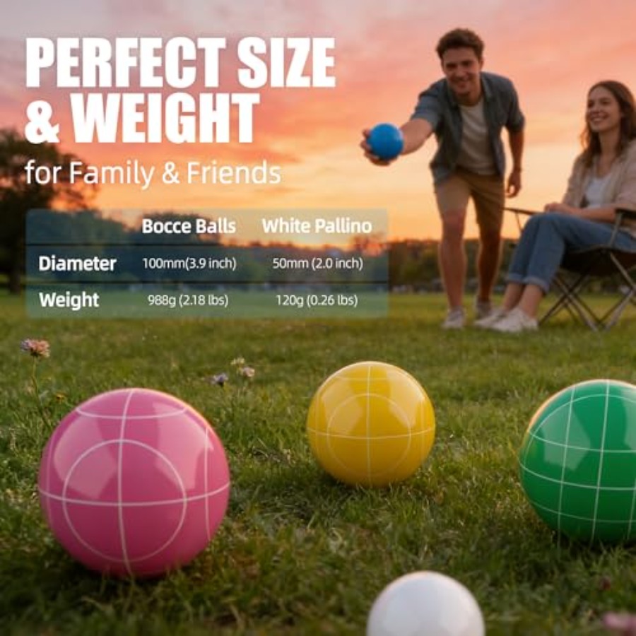 Set di Bocce per Giardino e Sp - Bocce Ball Lawn recensione e prezzo