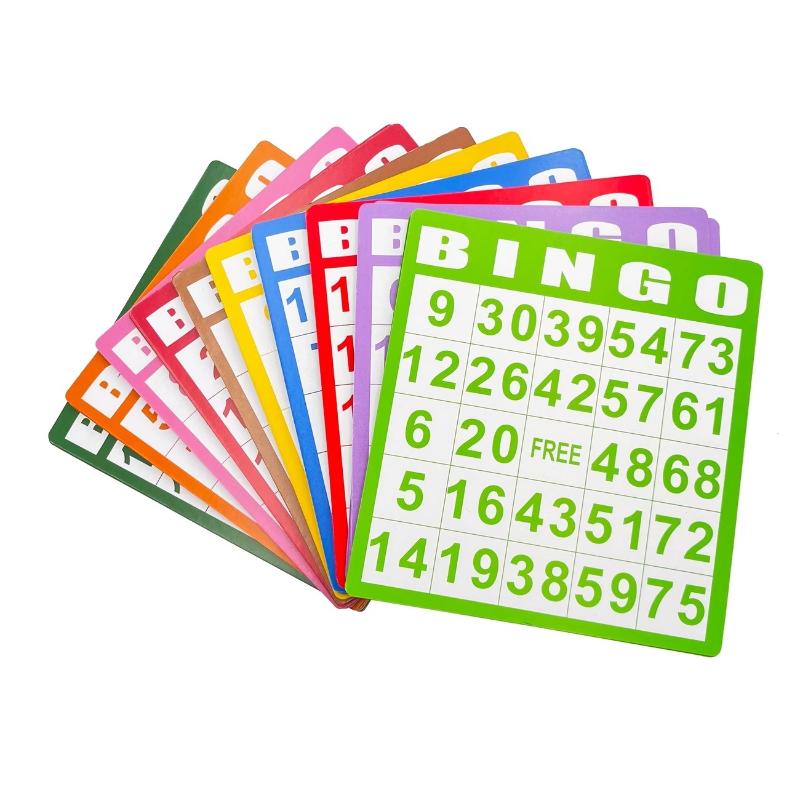 50/100 pezzi di carte da bingo - Play Friends Party Games recensione e prezzo