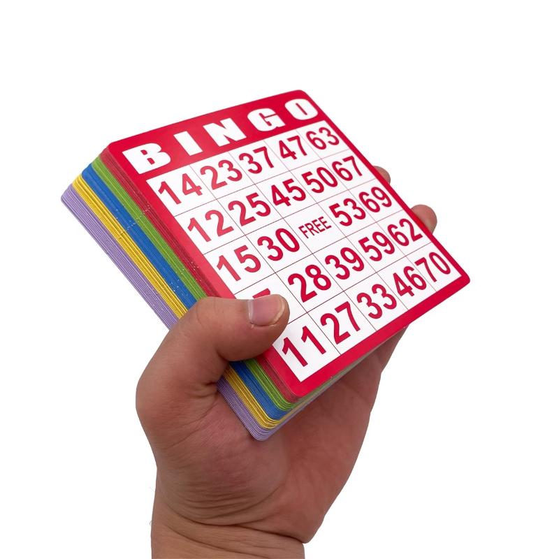 50/100 pezzi di carte da bingo - Play Friends Party Games recensione e prezzo