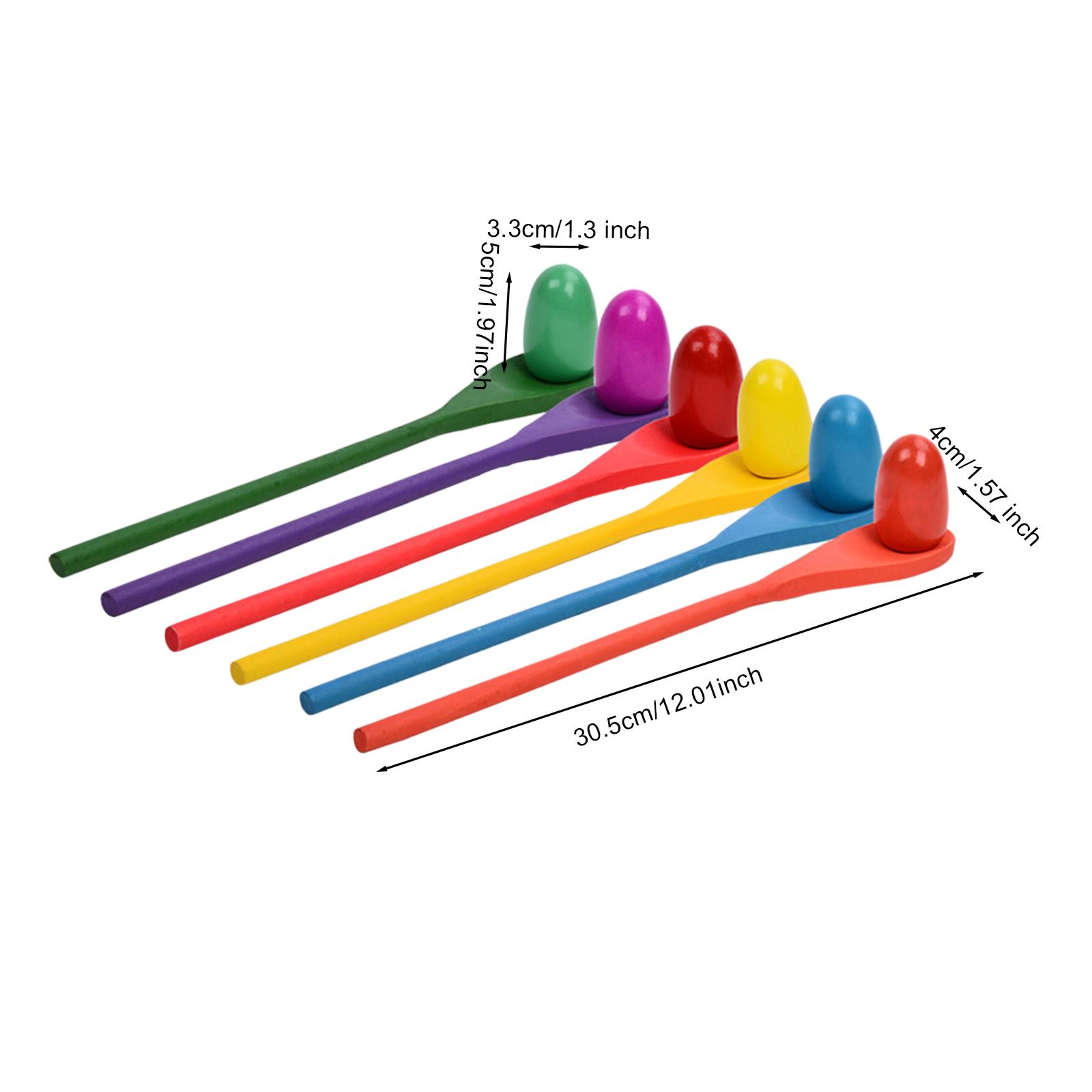 Set di 6 Cucchiai per Uova, Gi - Party Games Egg recensione e prezzo